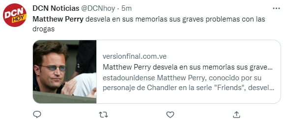 Estuvo al borde la muerte