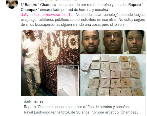 Las libras que consiguieron por sus "ventas"