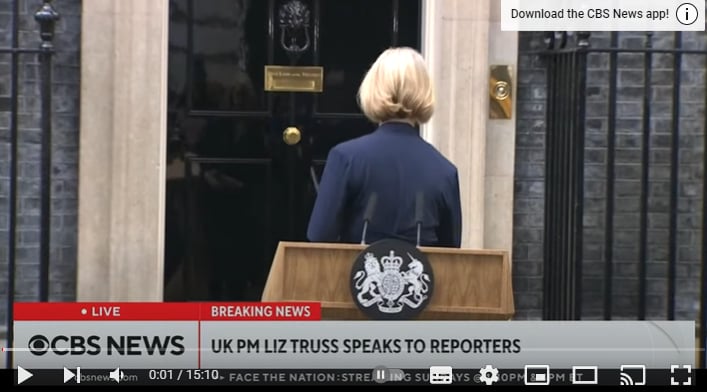 ¿Por qué renunció Liz Truss?