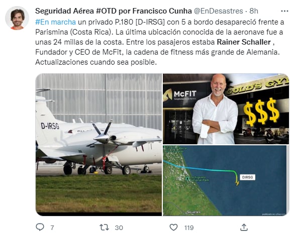 ¡La avioneta desapareció!