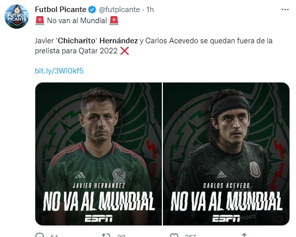 Chicharito Hernández Qatar 2022: Usuarios molestos