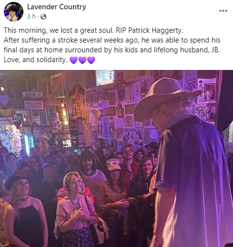 Muere Patrick Haggerty: Formación de la banda