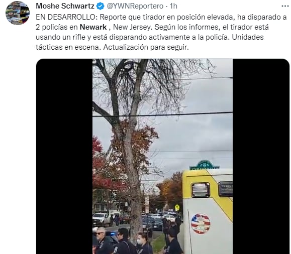 El sospechoso sigue suelto