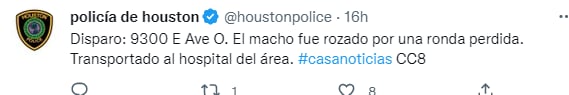 ¡Lo hirieron en la cabeza!