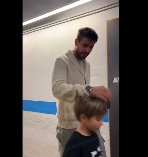 Los hijos de Piqué enojados con él