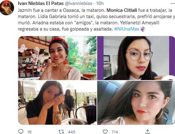 Su familia quería encontrarla