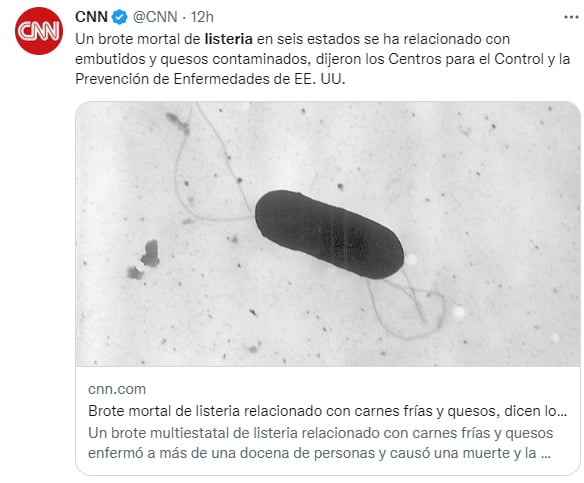 ¿Qué es la listeria?