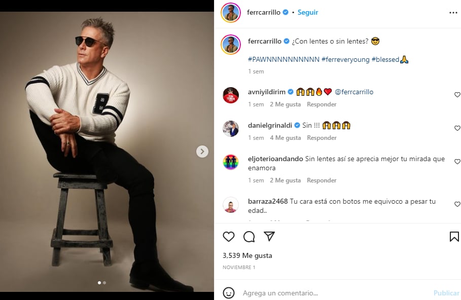 Fernando Carrillo OnlyFans: He doesn't want to go elsewhere