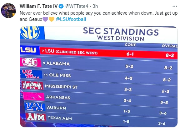 LSU Football: Arkansas se hizo presente