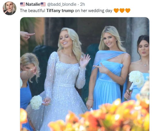 Tiffany Trump wedding dress: Ivanka stole the show?