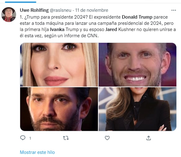 Ya hizo algo parecido