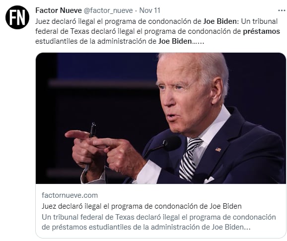 ¿Qué quería hacer Biden?