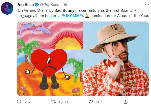 Bad Bunny Grammy: Anitta va por su sueño