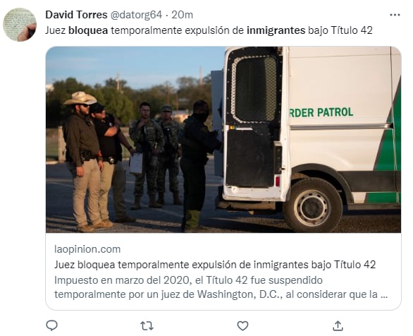 Bloquean decreto del título 42