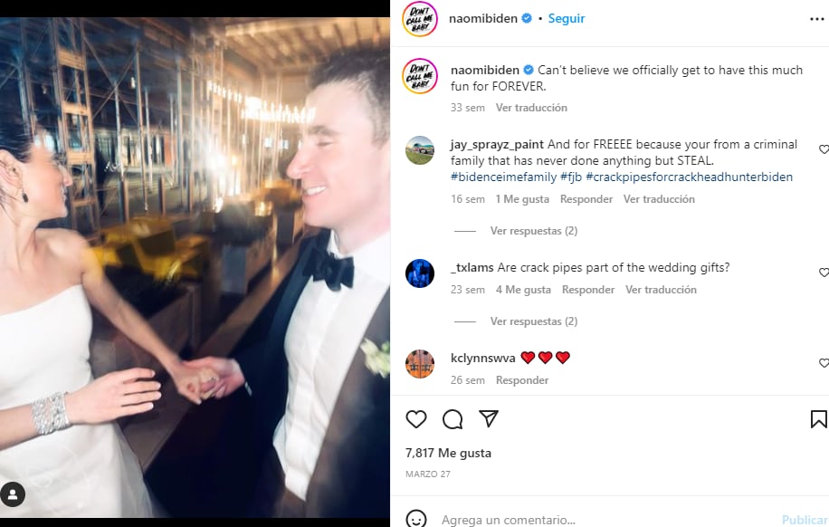 Joe Biden's granddaughter wedding: Will the Trump wedding dim?