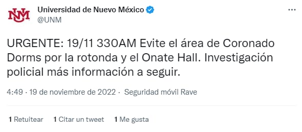 "No había una amenaza directa"