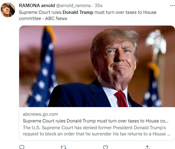 More problems for the former president