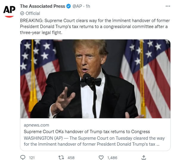 Donald Trump Supreme Court: Biden puts him on the spot