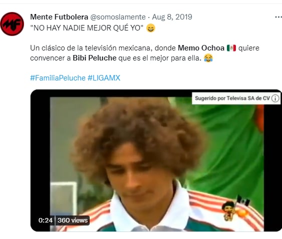 ¡Ochoa de Peluche!
