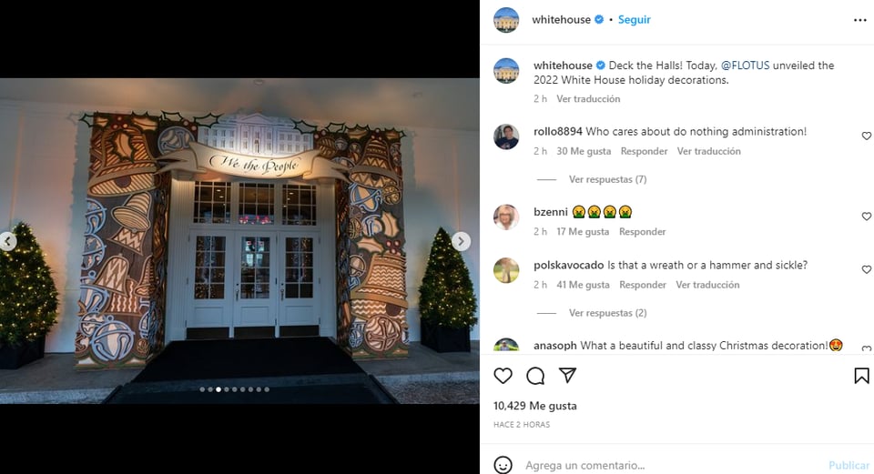 Jill Biden decorates Christmas: She goes for the traditional