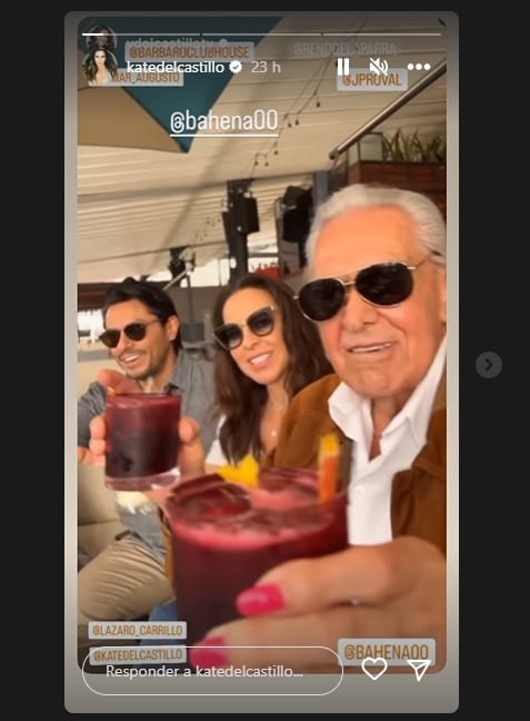 Eric del Castillo reaparece en redes sociales