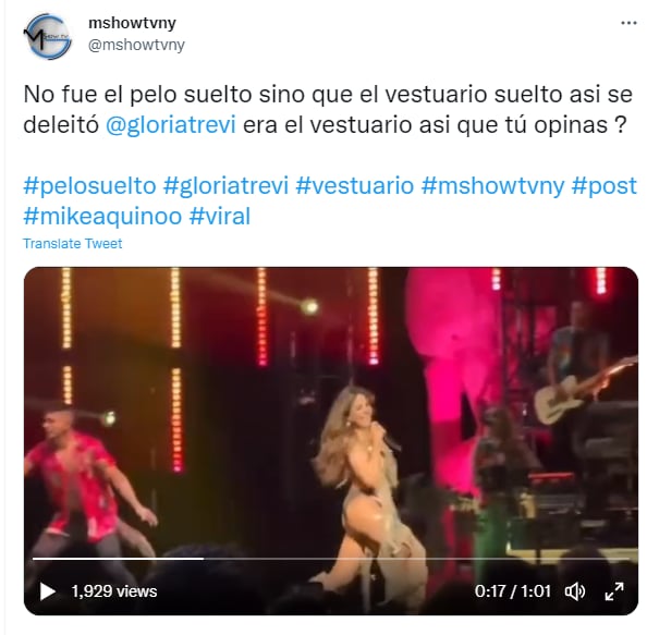 Gloria Trevi embarrassing moment: Did she act all out?
