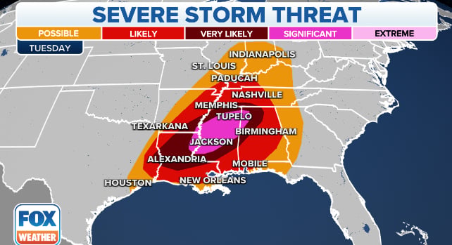 Emiten alerta tornado sureste: Ciudades afectadas