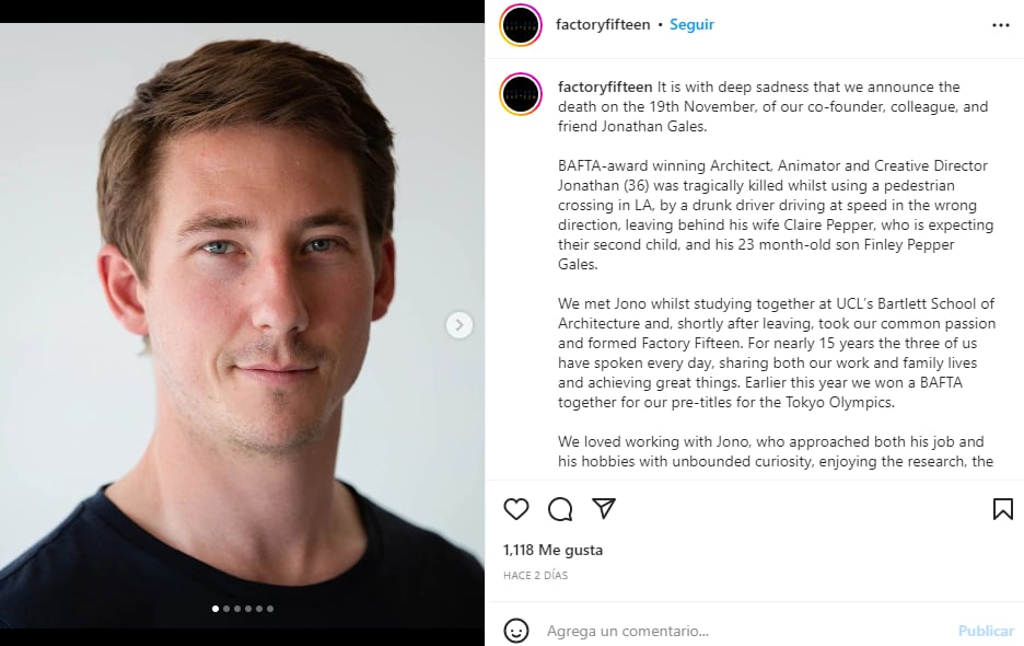 Muere Jonathan Gales: Los proyectos estrella del director