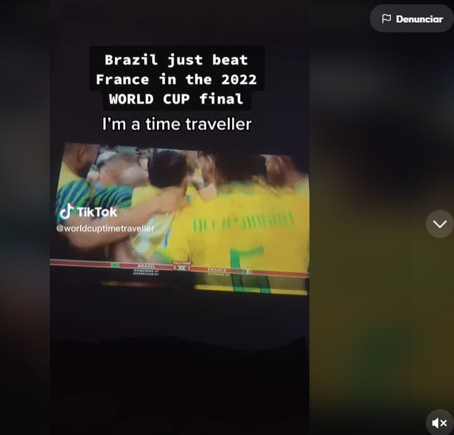 Viajero tiempo mundial 2022: Ya había pronosticado una final