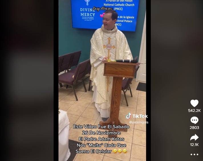 Priest fines 50 dollars: He wants to charge attendees