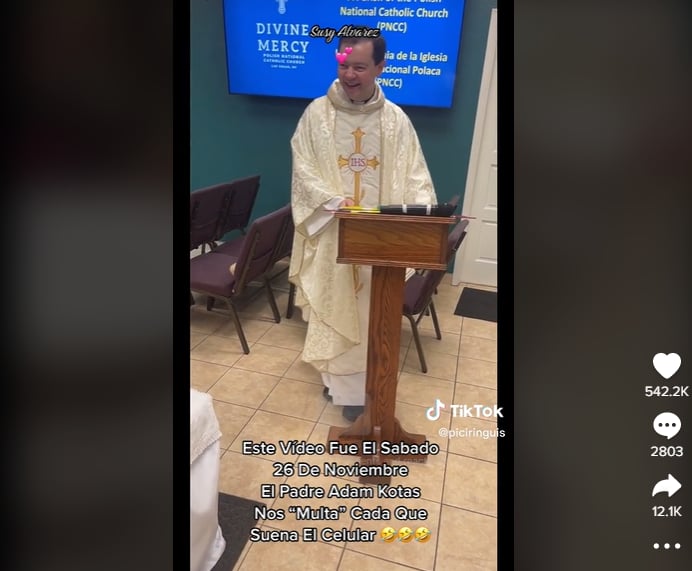 Priest fines $50: Everyone loves the father