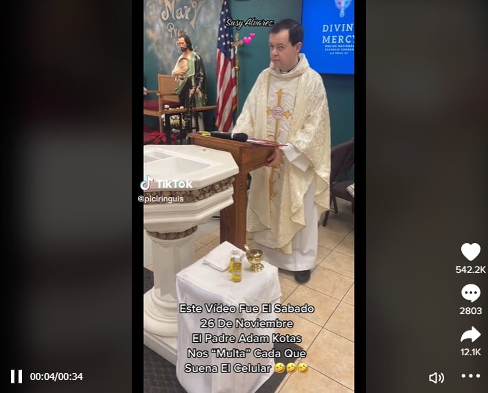 The most viral priest on TikTok
