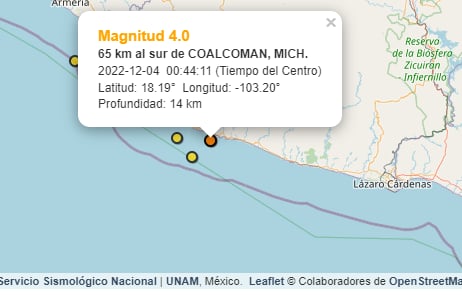 Sismo despierta a ciudadanos