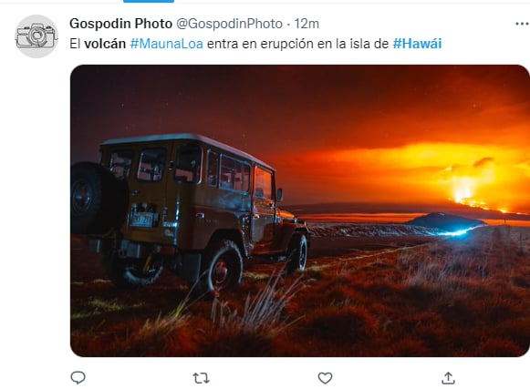 Guardia Nacional volcán Hawai: