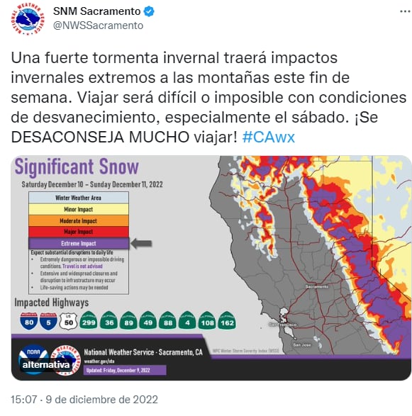 Será un duro fin de semana