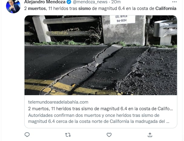 Sismo deja heridos