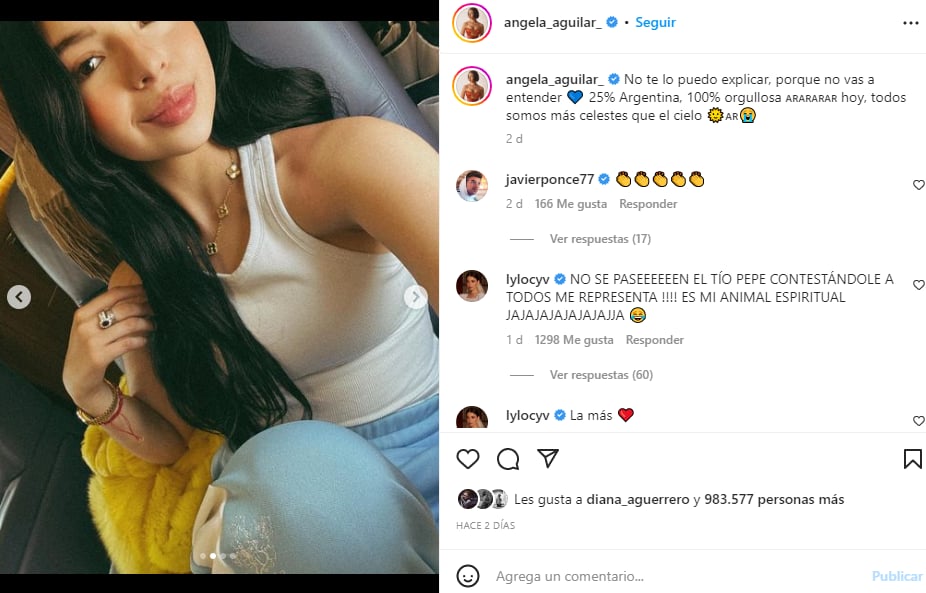 Is Angela from Argentina?