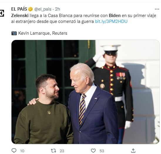 Biden Zelenskyy Casa Blanca: Por esto no había viajado a EEUU