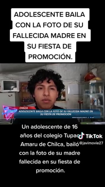 Joven foto mamá fallecida: Le prometió que iba a regresar