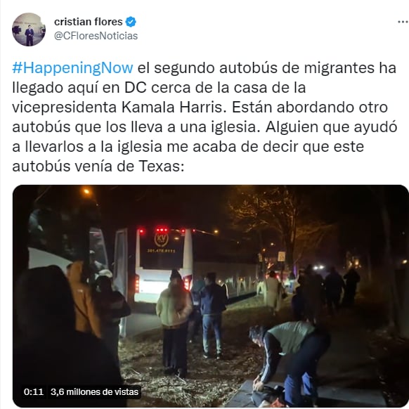 Autobuses inmigrantes Kamala Harris: ¿Quién los envío?