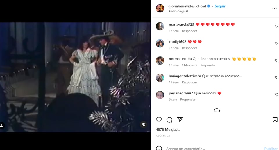 Gloria Benavides recuerda muerte: Sus seguidores la apoyaron