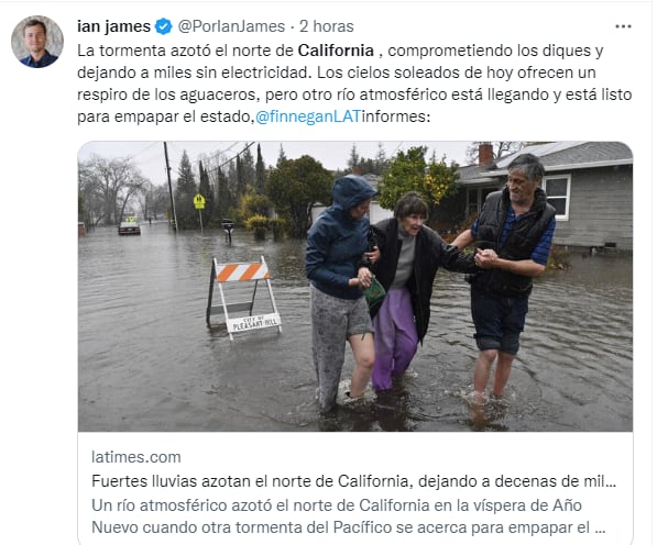 California en peligro