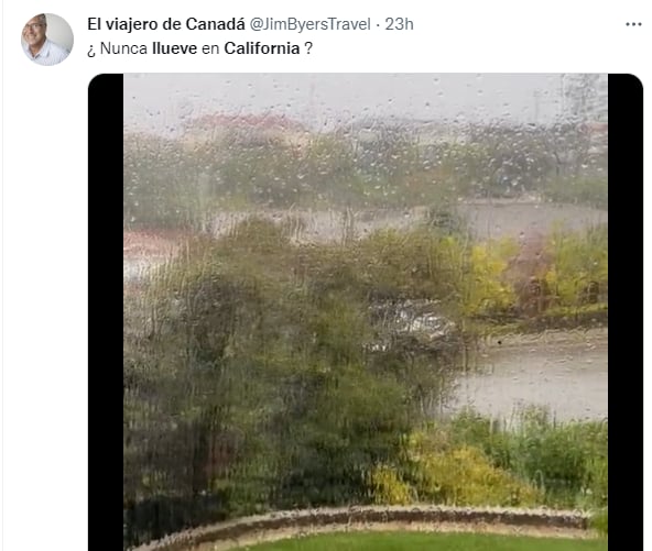 Estados Unidos Tormenta California: Ríos se desbordan