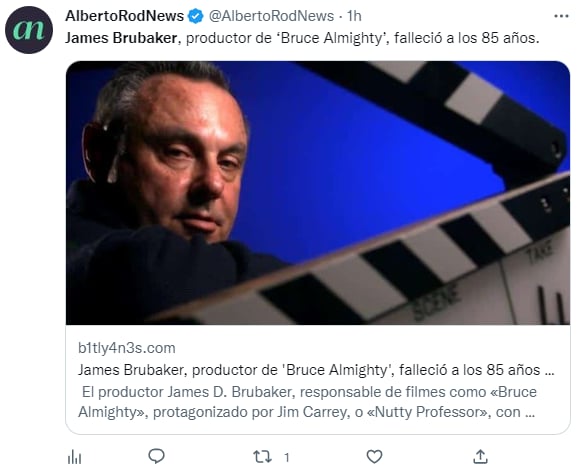 Muere James Brubaker: Grandes películas a su cargo