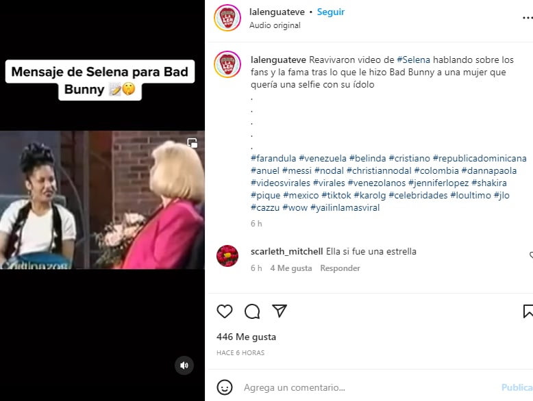 "Ella sí fue una estrella"