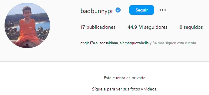 Bad Bunny cuenta privada: Deja las redes sociales