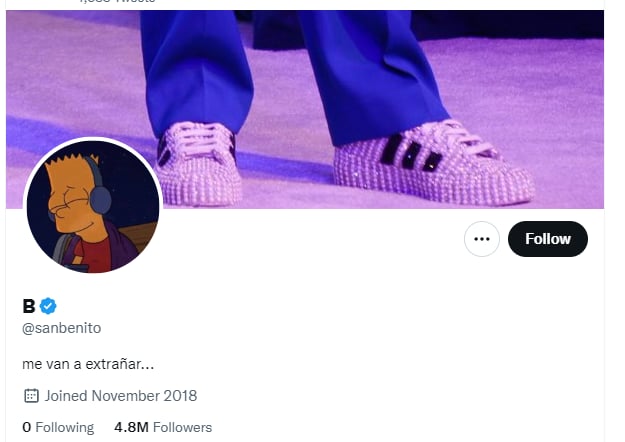 Bad Bunny cuenta privada: ¿Fue infantil?