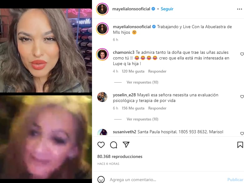 Mayeli Alonso suegra Lupillo: ¿Que hacía ahí?