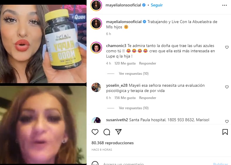 Suegra de Lupillo ofende a Mayeli