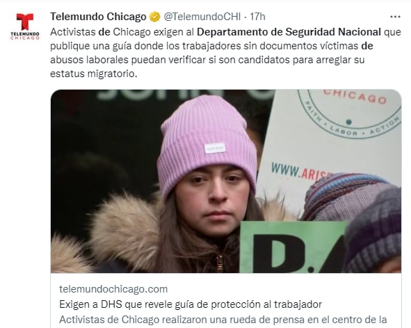 ¡Buena noticia!